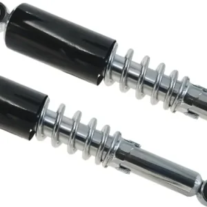 Eniten Myyty Takaiskunvaimentimet taakse 340mm, holkit 10 ja 12mm, säädettävät, musta-kromi Barton Ranger Classic