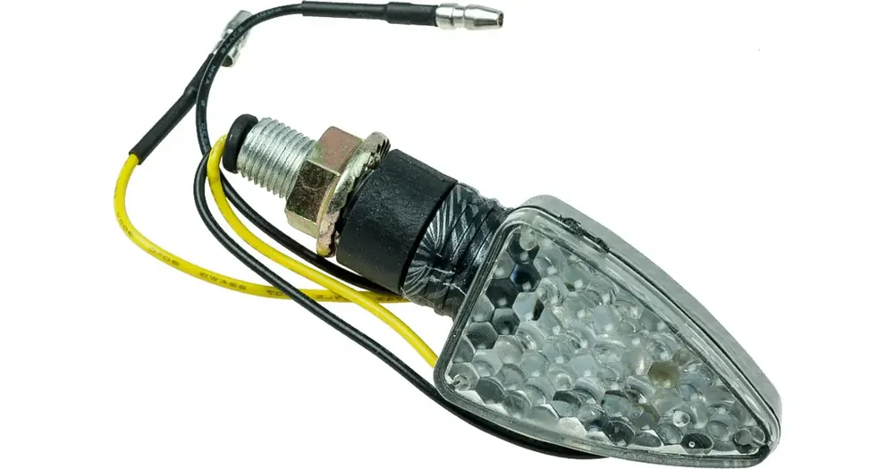 Tarjous Takavilkku oikea M10 LED carbon valkoinen kupu
