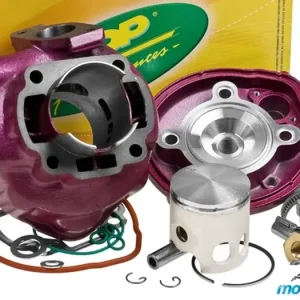 Tarjoushinta Sylinterisarja, jossa kansi, 47,00 mm, 70cc, valurauta, männäntappi 10 mm, Top Performances Due Plus Minarelli LC