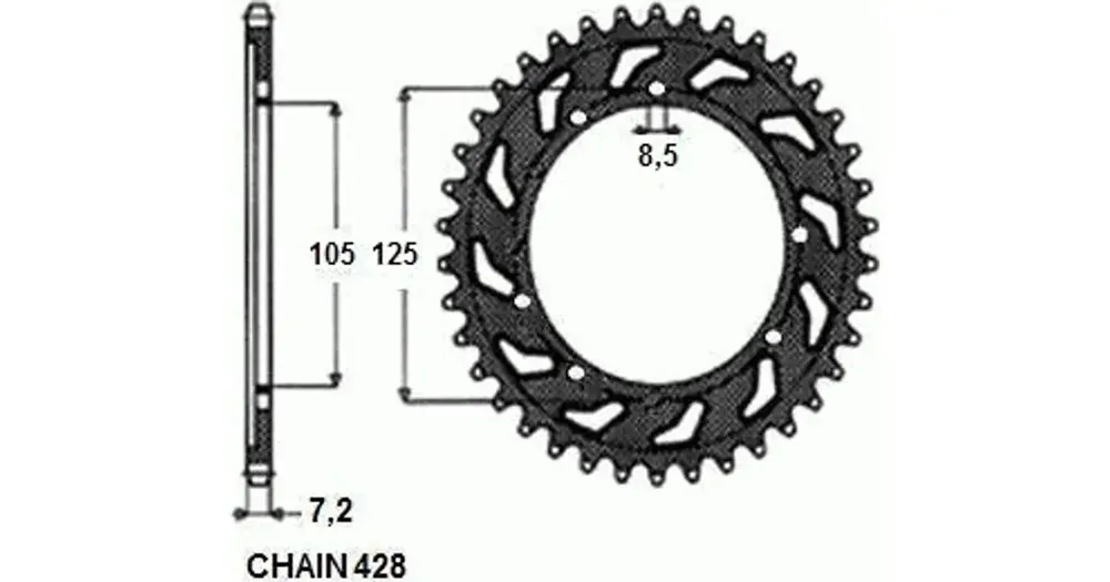 Superhinta Takaratas SUNSTAR SUNR1-2446 48 hammasta