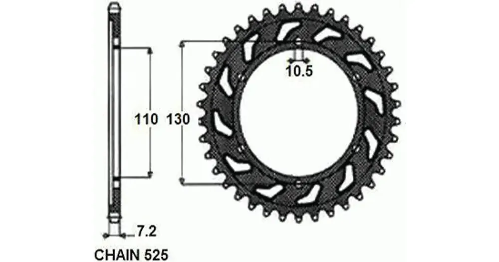 Tilaa Heti Takaratas SUNSTAR TERÄS SUNR1-4474 46 hammasta