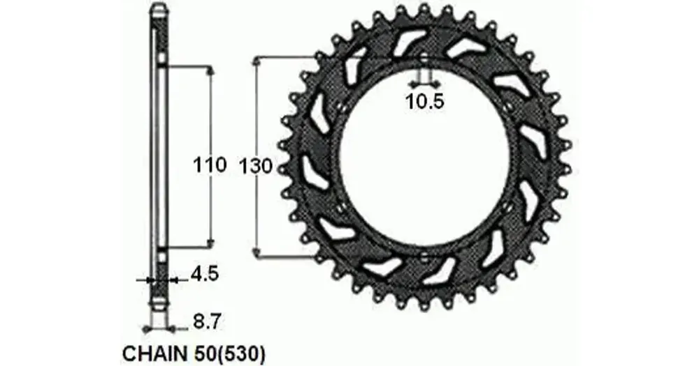 Takaratas SUNSTAR TERÄS SUNR1-5474 42 hammasta Ajankohtainen