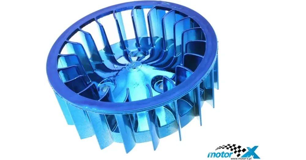 Moottorin tuuletin, sininen, STR8 Oversize CPI / Keeway / Minarelli vaakasuora AC Halpa