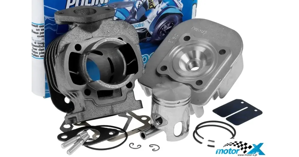 Sylinterisarja kannella Polini Sport 50cc, Minarelli pysty Loppuunmyynti