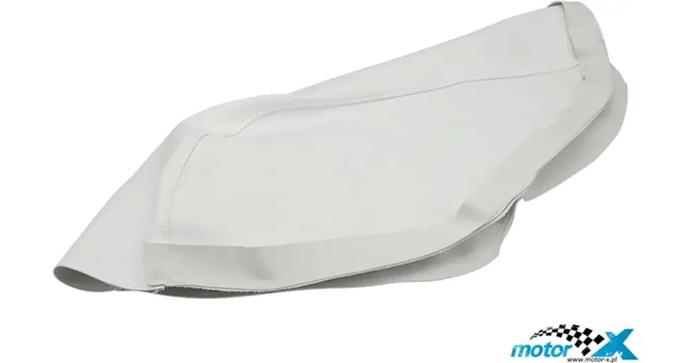Rajoitettu Tarjous Istuimen päällinen, verhoilu, STR8, valkoinen, MBK Nitro 50-100 -12 / Yamaha Aerox 50-100 -12