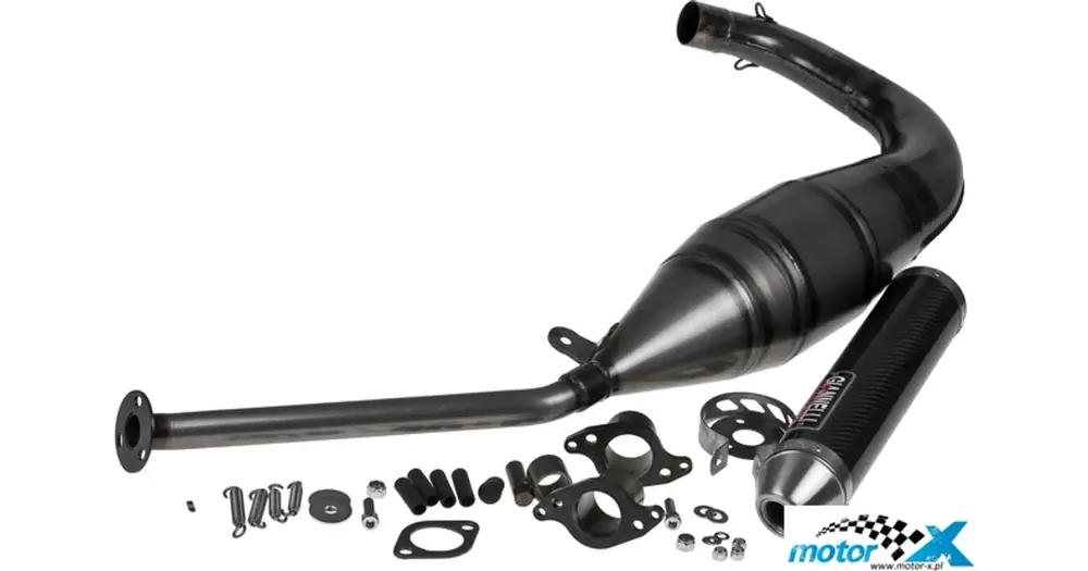 Päivän Tarjous Giannelli Strada Carbon -pakoputki, Aprilia RS 125 94-10 / Tuono 125 03-04 (E)
