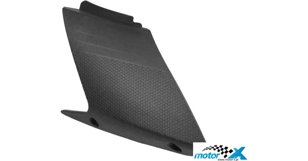 Vain Rajoitetun Ajan Oikean etukatteeen suojus, musta, Aprilia SR 50 R 04- / SR 50 R Factory 04-