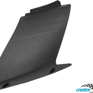 Etuosan vasemmanpuoleinen kate, musta, Aprilia SR 50 R 04- / SR 50 R Factory 04- Tehdashinta