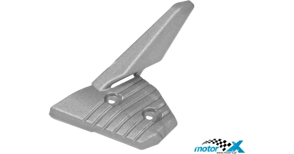 Jalkatappi matkustajalle, vasen, hopea, Aprilia SR 50 R 04- / SR 50 R Factory 04- Flash-Tarjous