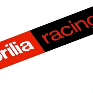 Vain Rajoitetun Ajan Aprilia Racing -tarra 87x20mm