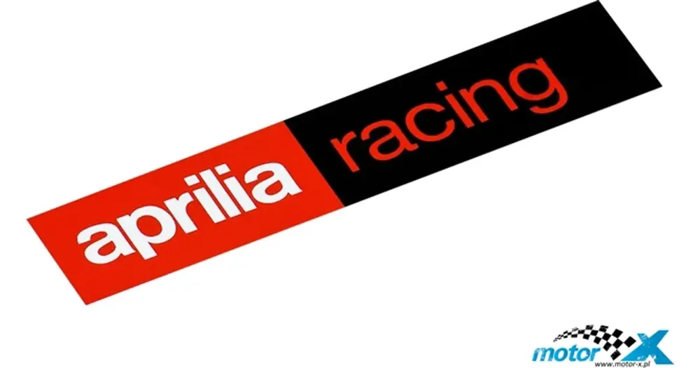 Vain Rajoitetun Ajan Aprilia Racing -tarra 87x20mm