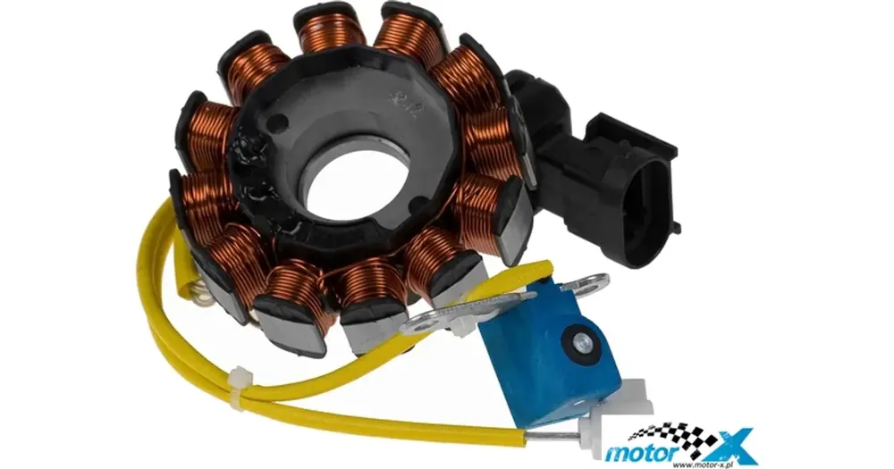Staattori, magneeton runko, 12 käämiä, OEM Derbi, Aprilia / Derbi / Gilera / Piaggio / Vespa 125-200 4T Flash-Tarjous