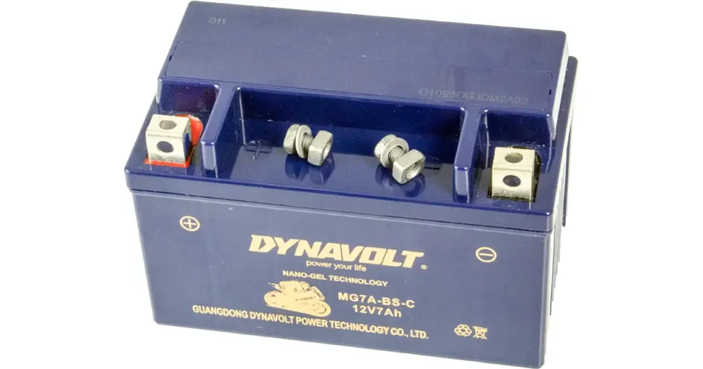 Dynavolt MG7A-BS-C (YTX7A-BS) geeliakku 151x87x94mm 12V 7Ah 100CCA Edullinen Hinta