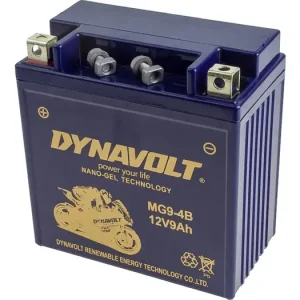 Halpa Hinta Dynavolt MG9-4B (YB9-B) geeliakku 136x76x139mm 12V 9Ah 110CCA