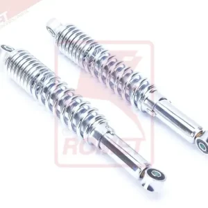 Takaiskunvaimentimet taakse 340mm, hopea-kromi Romet Via City Eniten Myyty