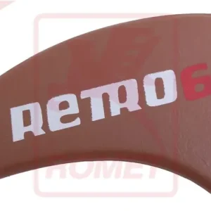 Koriste-elementti, takakatteiden yläosa, oikea, ruskea, Romet Retro 6 Eniten Myyty
