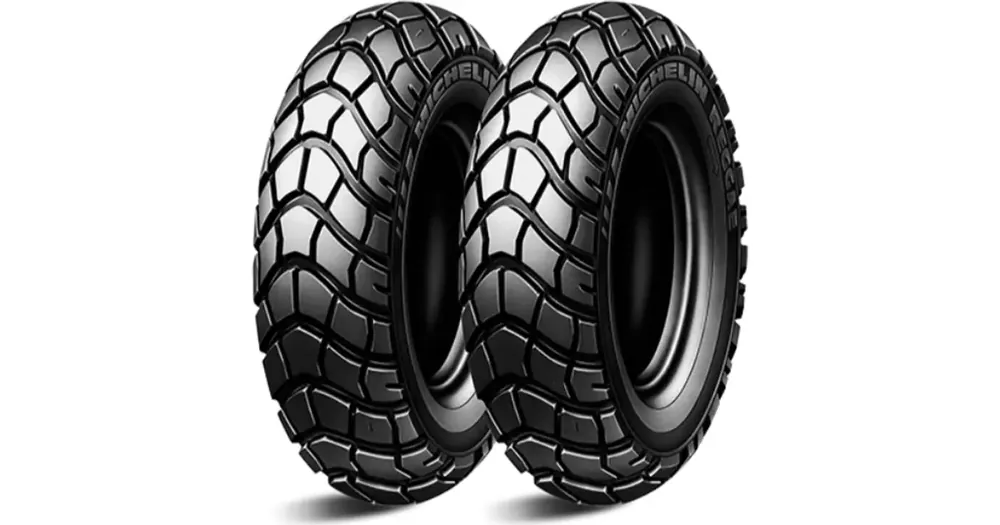 Sertifioitu Michelin 120/90-10 REGGAE 57J TL skootterin rengas eteen/taakse