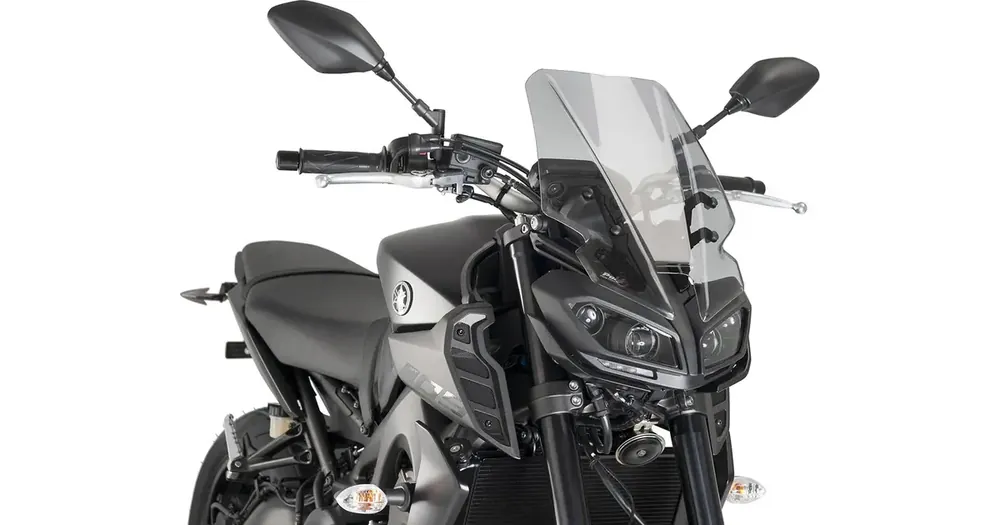 Nopea Toimitus Tuulilasi, kevyesti tummennettu, Puig Touring Yamaha MT-09 17-20