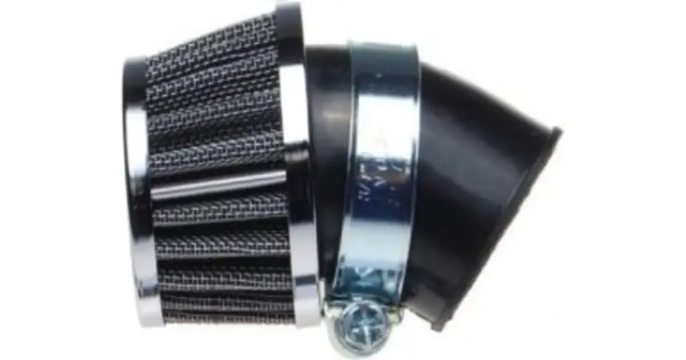 Bestseller Power Force -ilmansuodatin, kromi, 45°, 34 / 36 mm