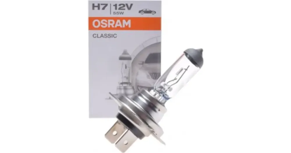 H7 PX26d 12V 55W Osram Classic -polttimo Tilaa Nyt