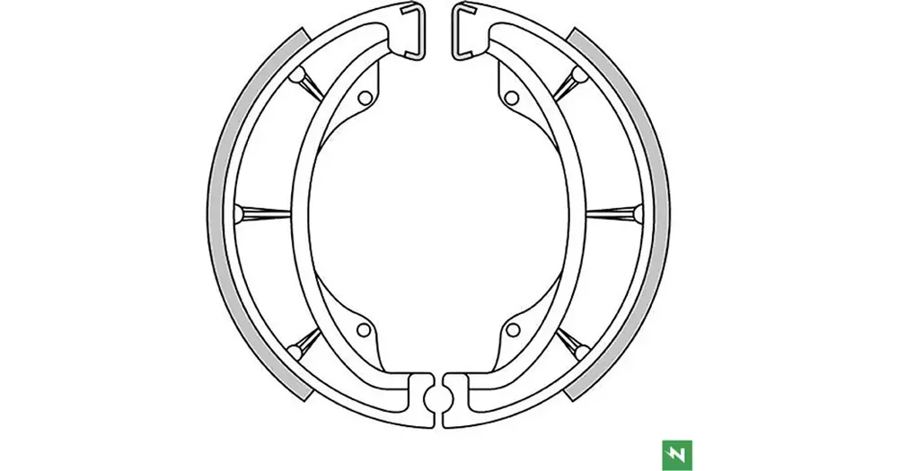 Jarrupalat 130x28mm Newfren GF1147, Suzuki / Kawasaki / Hyosung Tilaa Nyt
