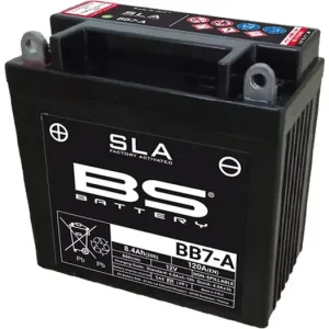 Älä Missaa Huoltovapaa akku BS Battery BB7-A (YB7-A) 12V 8Ah 135x75x133mm 120CCA
