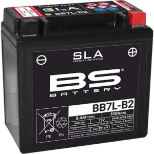 Kampanjahinta Huoltovapaa akku BS Battery BB7L-B2 (YB7-B2) 12V 8Ah 135x75x133mm 100CCA