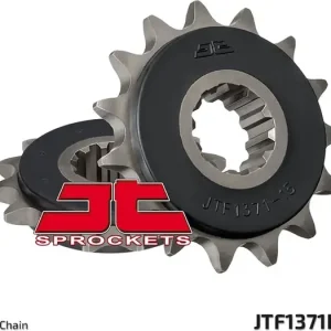 Eturatas 525 15 hammasta, RB - kumilla päällystetty ketjuohjain, JT Sprockets JTF1371 Ajankohtainen