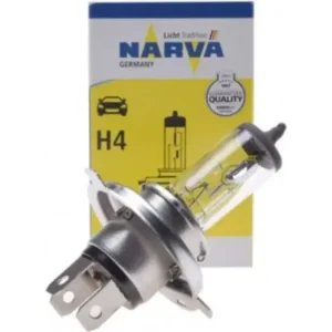 Asiakkaiden Suosikki H4 P43T 12V 60/55W valkoinen hehkulamppu Narva