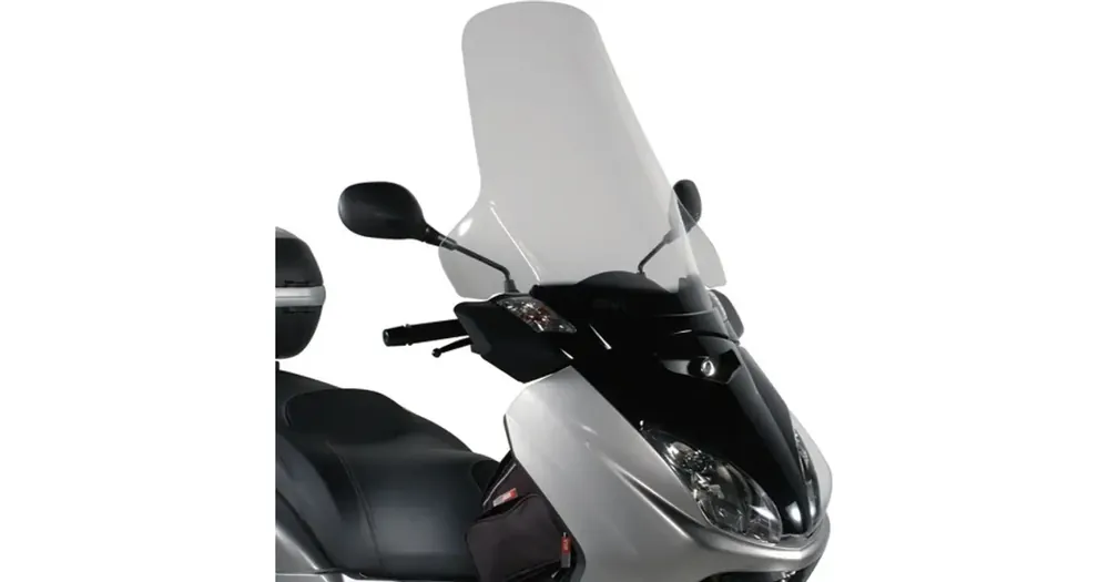 Viimeinen Mahdollisuus Tuulilasi, läpinäkyvä, 63,5x69,5cm, Kappa, KD438ST, MBK Skycruiser 125, Yamaha X-MAX 125/250
