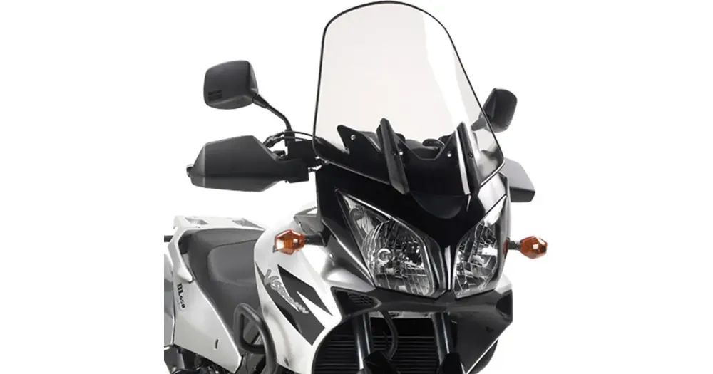 Tilaa Nyt Tuulilasi, läpinäkyvä, 57x48cm, Kappa, KD260ST, Suzuki DL 1000 V-Strom / DL 650 V-Strom / Kawasaki KLV 1000
