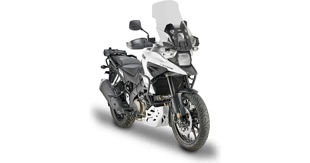 Tuulilasi, läpinäkyvä, 57.5x50.5cm, Kappa, KD3117ST, Suzuki V Strom 1050 / V Strom 1050 XT Asiakkaiden Suosikki