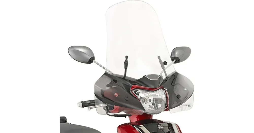 Päivän Tarjous Tuulilasi, kirkas, 52x66.5cm, Kappa, 308AK, Yamaha D‘elight 125 / Keeway Logik 125/150 / Honda Vision 50/110