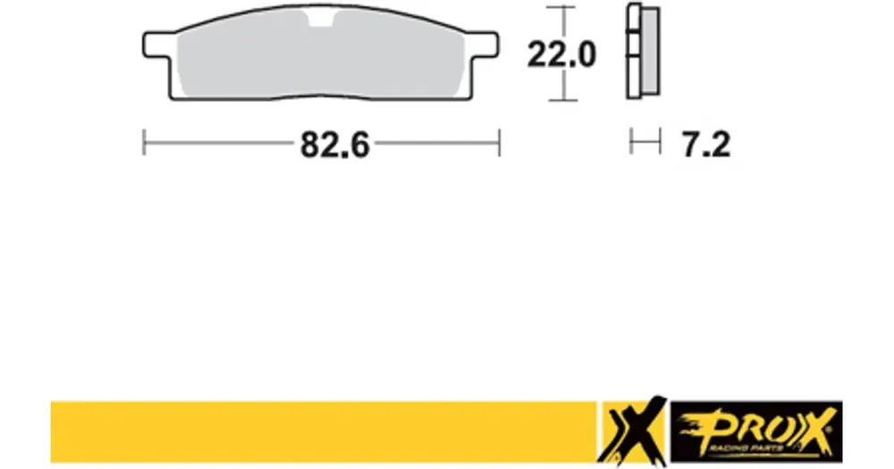 Jarrupalat eteen Prox KH119 (37.104102) Yamaha YZ 80/85 ‘93-19, YZ 65 ‘19-20, TTR 125 ‘00-18 Tilaa Nyt