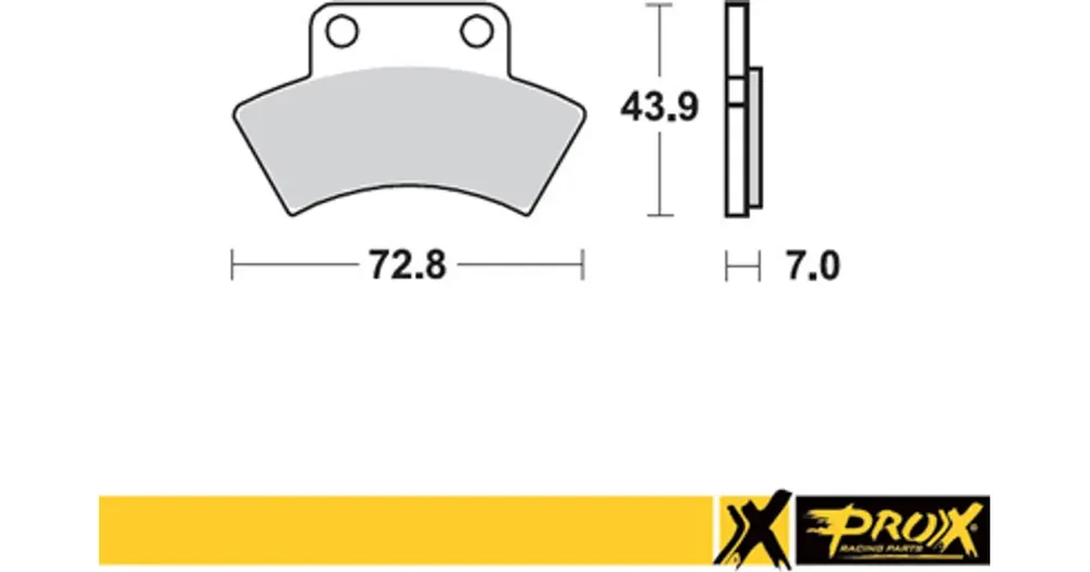 Takajarrun palat Prox KH232 (37.204402) Polaris SCRAMBLER / SPORTSMAN 400 ‘94-97 Poisto