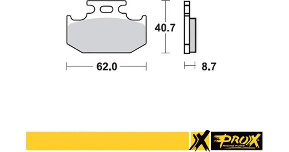 Prox KH152 -jarrupalat (37.201202) Kawasaki KX 125/250/500, Suzuki RM 125/250, Yamaha YZ 125, 250, YZ/YZF Halpa Hinta