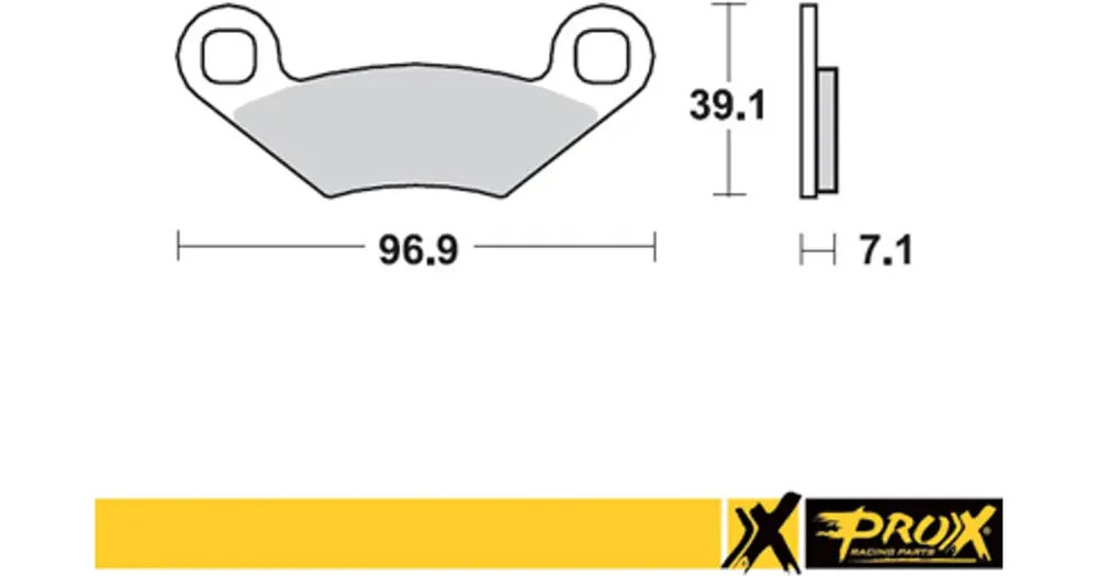 Prox KH159 jarrupalat (37.206402) Polaris SPORTSMAN / SCRAMBLER / OUTLAW / XPLORER / TRAIL BLAZER / TRAIL BOSS Alkuperäinen