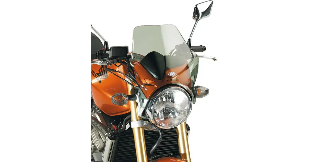 Pakollinen (Must-Have) Tuulilasi, tummennettu (spoilerilla), 31,2x40,8cm, Kappa, KA305, Honda Hornet 600