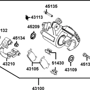 Älä Missaa Takajarru Kymco AK 550 Euro 5