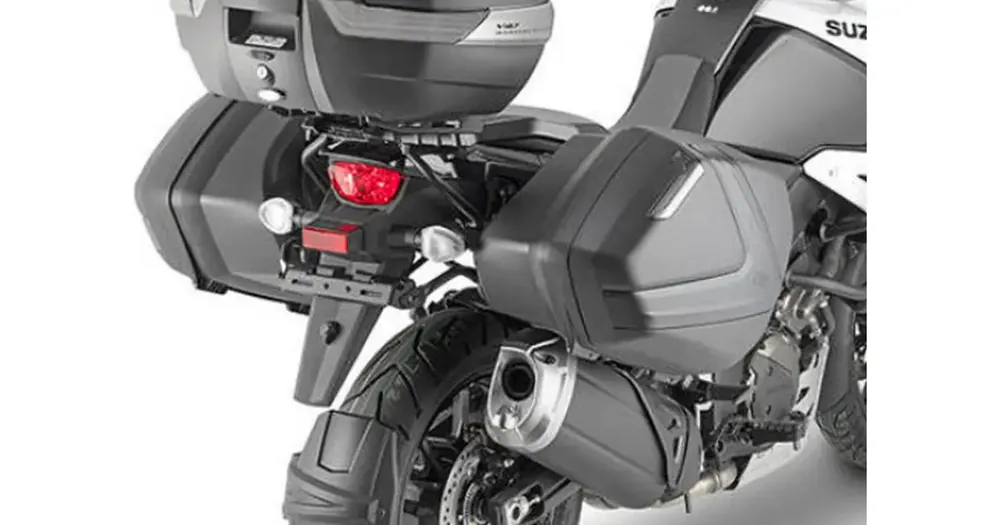 Kappa KLX3117 sivulaukkutelineet, Monokey Side, Suzuki V-Strom 1050 Ilmainen Palautus