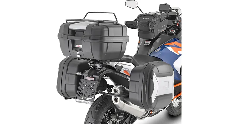 Kappa KLO7713MK sivulaukkutelineet, monokey/retro fit, KTM 1290 Super Adventure R/S Viikonlopputarjous