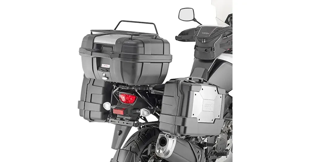 Eniten Myyty Kappa KLO3118MK sivulaukkuteline, monokey/retro fit, Suzuki V-Strom 1050/XT