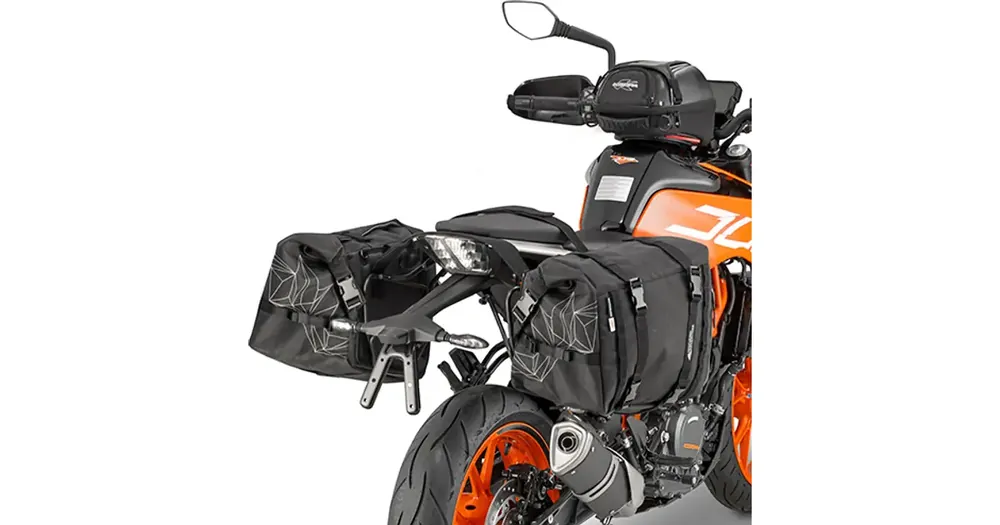 Kappa TE7707K sivulaukkujen teline, laukuille, KTM Duke 125/390 Sertifioitu