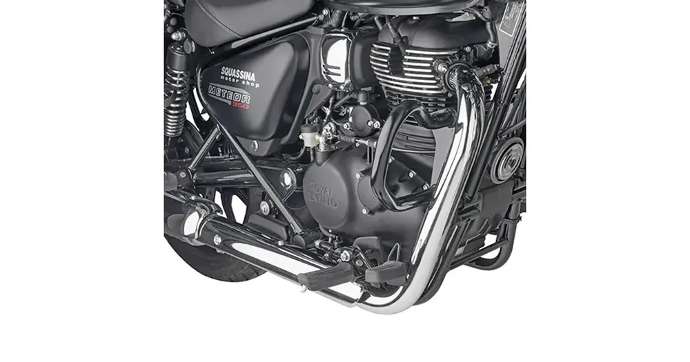 Alennettu Kaatumaraudat, moottorin suojukset, Kappa KN9053, Royal Enfield Meteor 350