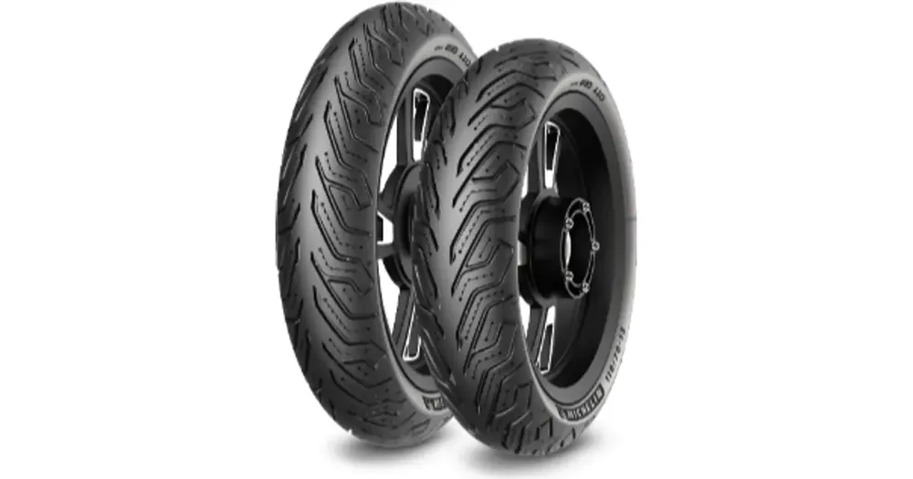 Kuuma Tarjous Michelin 90/90-10 CITY GRIP SAVER 50J TL/TT M/C skootterin rengas, eteen/taakse