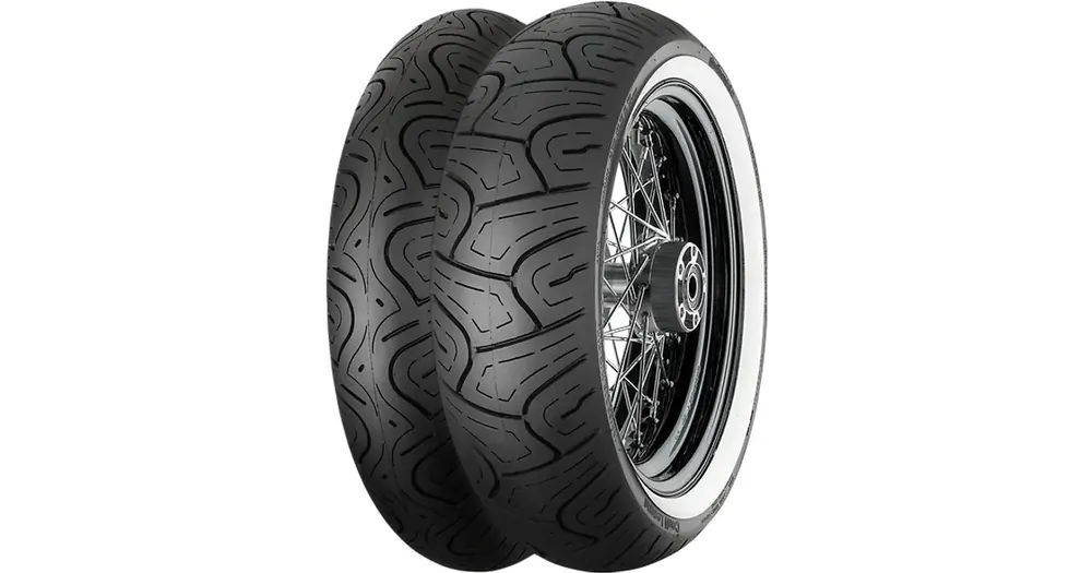 Osta Tänään Continental 130/70-18 CONTILEGEND 63H TL M/C WW valkosivurenkaalla, eturengas moottoripyörään