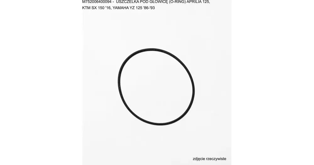 Uutuus Athena M752006400094 sylinterikannen tiiviste, O-rengas