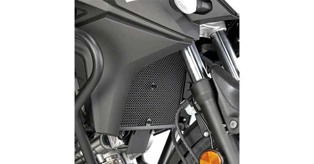 Kappa KPR3112 jäähdyttimen suojus, musta, Suzuki DL650 V-Strom Erikoistarjous