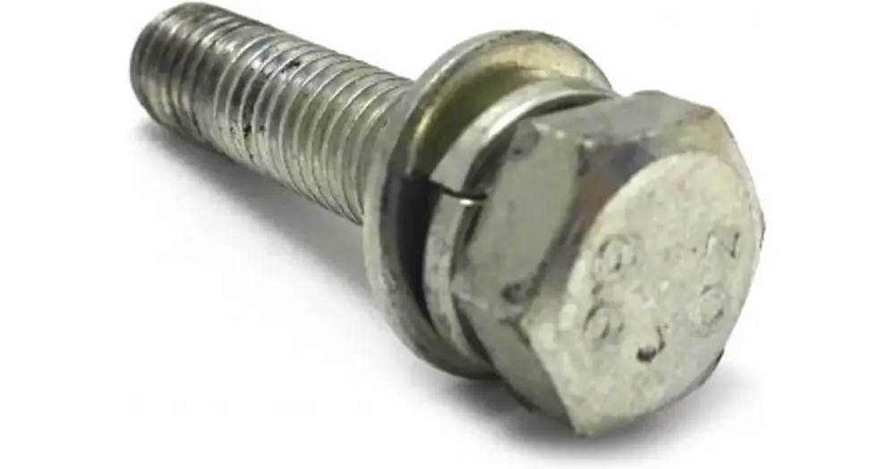 M8x35mm ruuvi, 2x aluslevy, kuljettajan jalkatapin rungon kiinnikkeet, Junak M15 125 Viikonlopputarjous