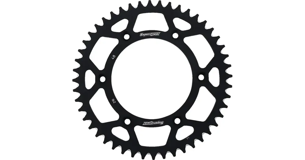 Tarjous Takaratas 520, 48 hammasta, Supersprox 289 (JTR210), alumiini 7075-T6 ERGAL, musta